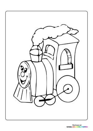 Smiling locomotive