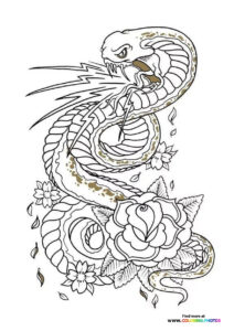 Tattoos - Adult coloring pages | Free and easy printable pages or download