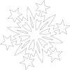 Snowflake4 coloring page