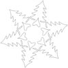 Snowflake5 coloring page