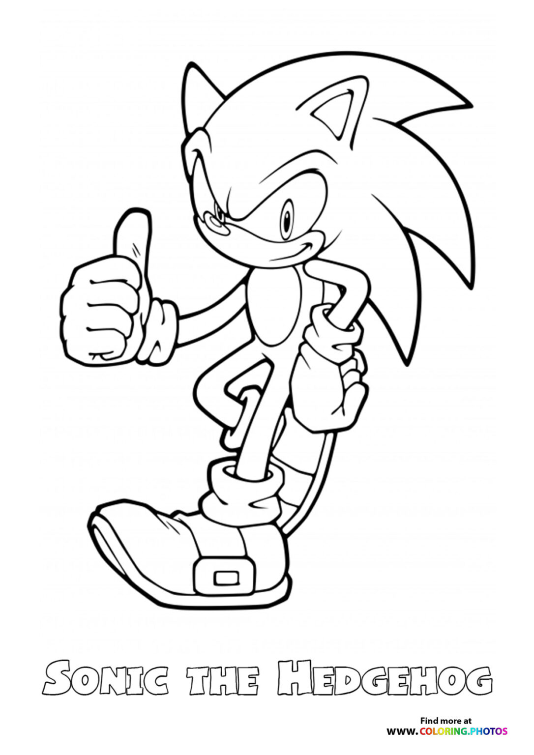 Knuckle thumbs up - Coloring Pages for kids