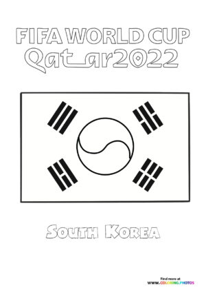 South Korea World Cup flag