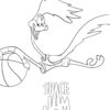 Road runner - Space Jam: A new legacy coloring page