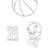 Tweety bird - Space Jam: A new legacy coloring page