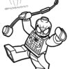 Lego spiderman coloring page