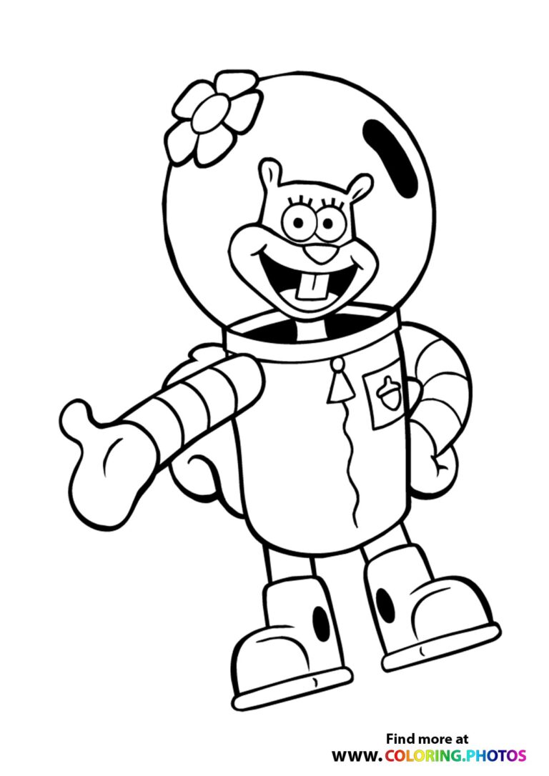 SpongeBob SquarePants - Coloring Pages for kids | Free print or download