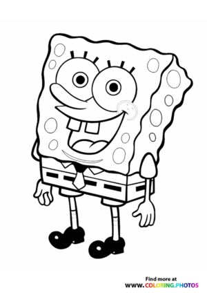 SpongeBob SquarePants - Coloring Pages for kids | Free print or download