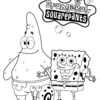 SpongeBob, Patrick and Gary coloring page