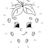 Strawberry dot the dots worksheet
