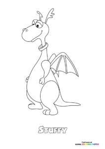 Stuffy - Coloring Pages for kids