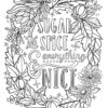Sugar Spice and everything Nice coloring page