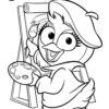 Summer - Muppet Babies coloring page