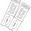 Super bowl tickets coloring page