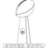 Vince Lombardi trophy coloring page