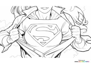 SuperGirl showing logo