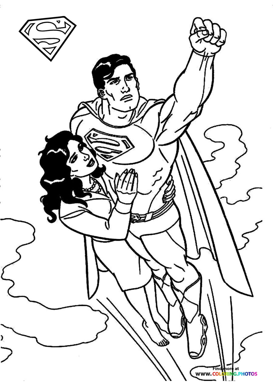 Cute little Spiderman - Coloring Pages for kids