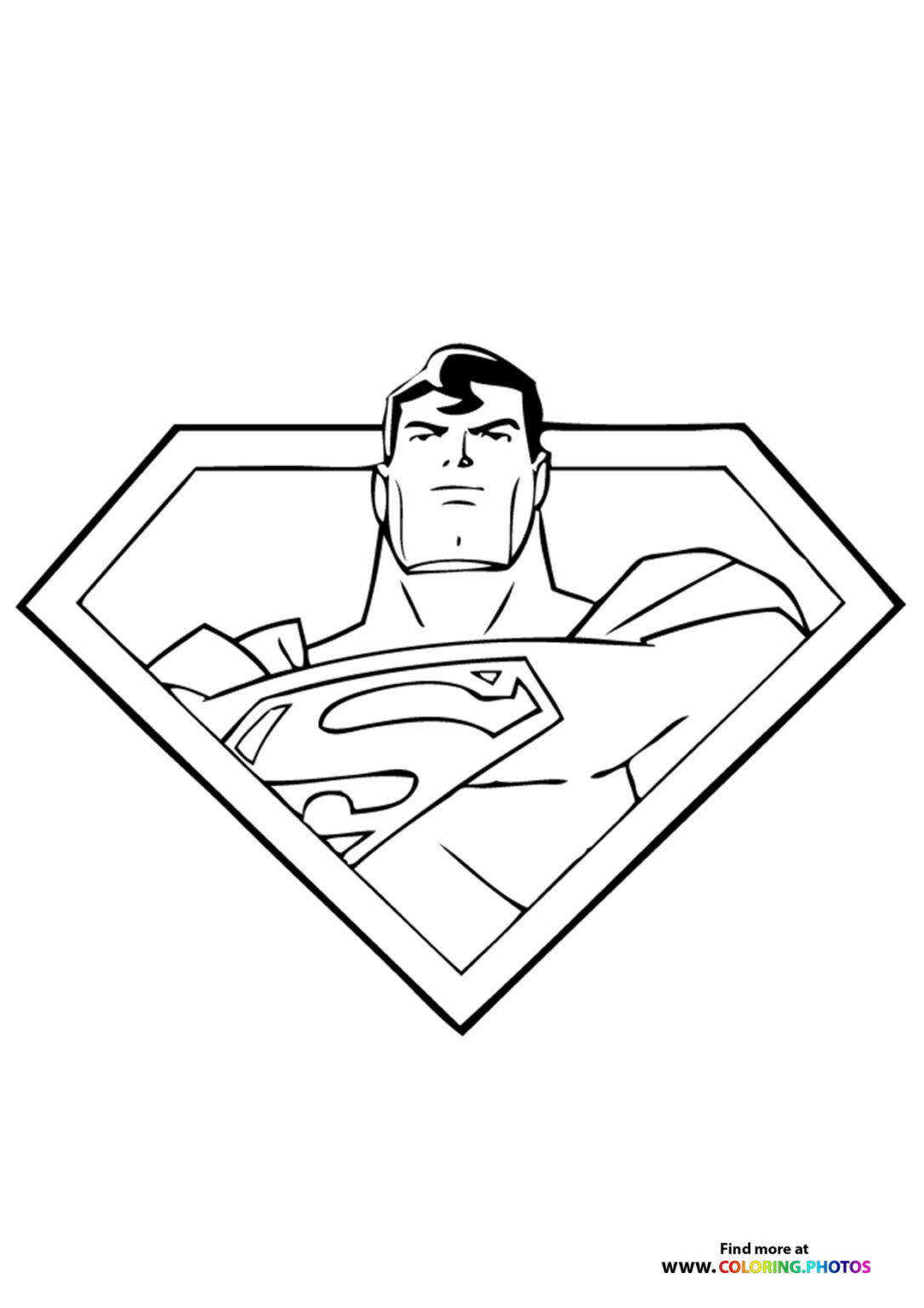 Cute little Spiderman - Coloring Pages for kids