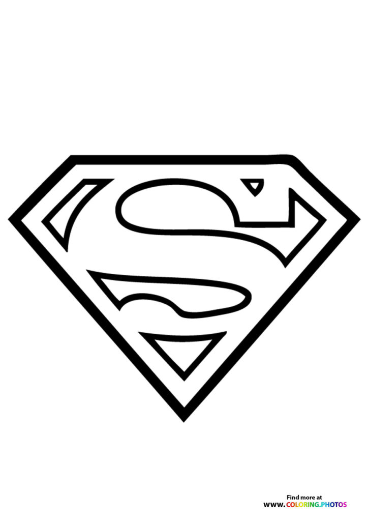 Superman coloring page | Free and easy print or download sheets for kdis