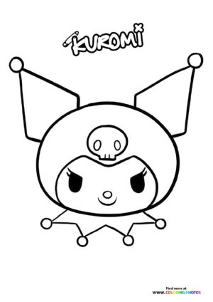 character coloring page