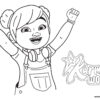 Switch from Karmas world coloring page