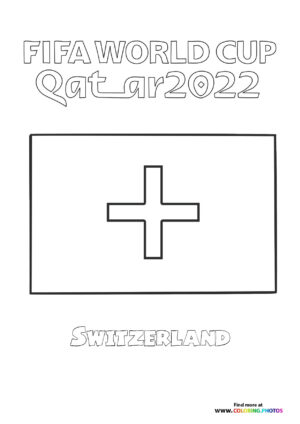Switzerland World Cup flag