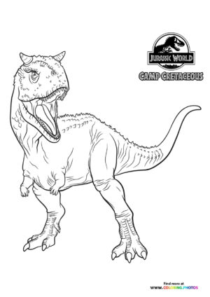Jurassic World Camp Cretaceous - Coloring Pages for kids | Free printable