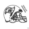 Tampa Bay Buccaneers NFL helmet coloring page