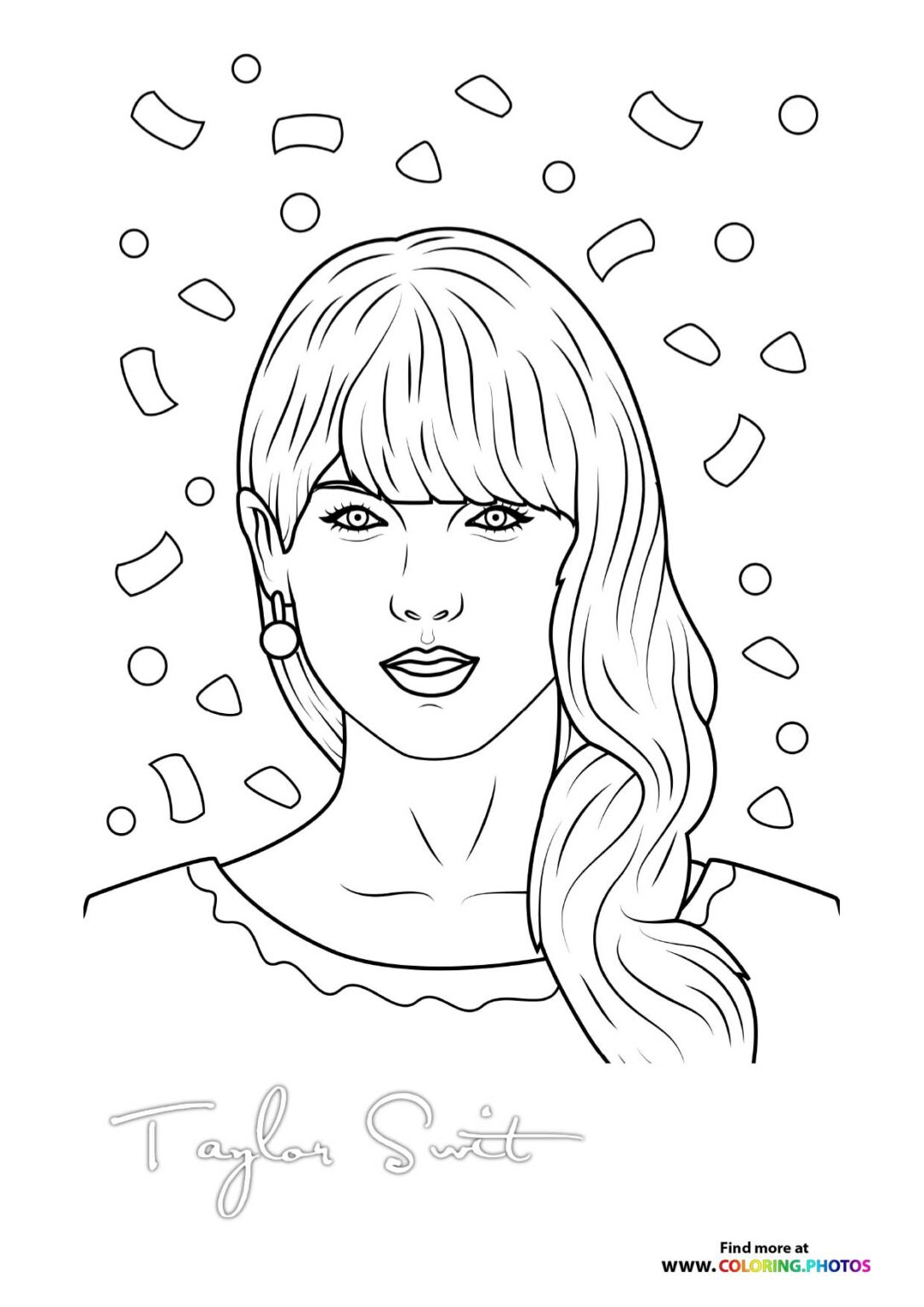 Coloring pages for girls | Fashion, unicorns, fairies and many more for ...