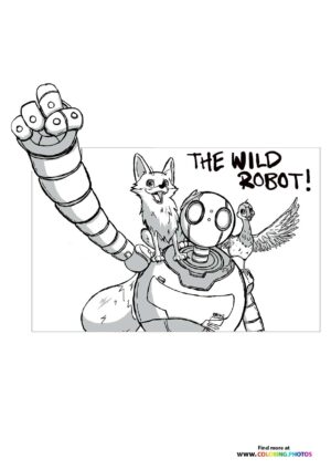 The Wild Robot with friends