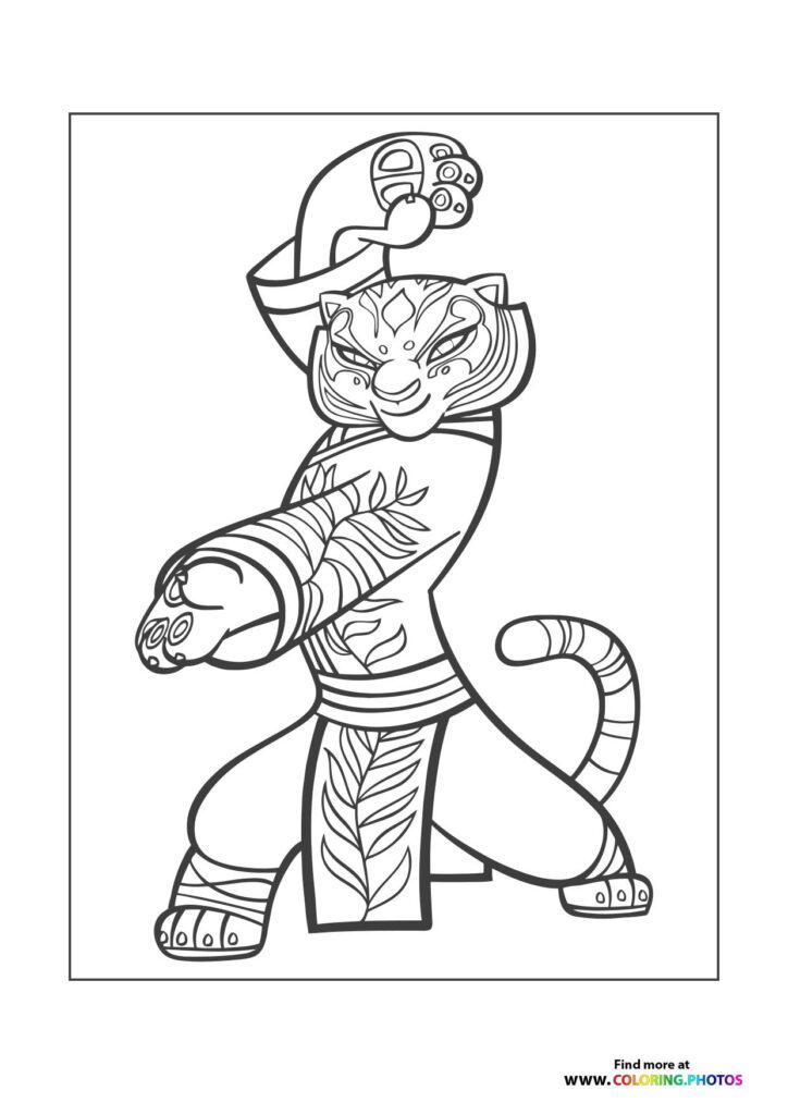 Kung Fu Panda 4 | Free colring pages and sheets for kids