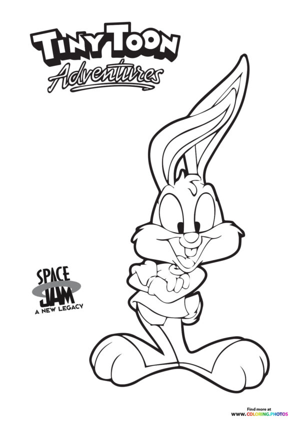 Bugs Tiny Toon coloring page
