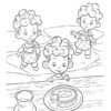 Triplets from Brave coloring page