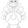 Turkey dot the dots worksheet