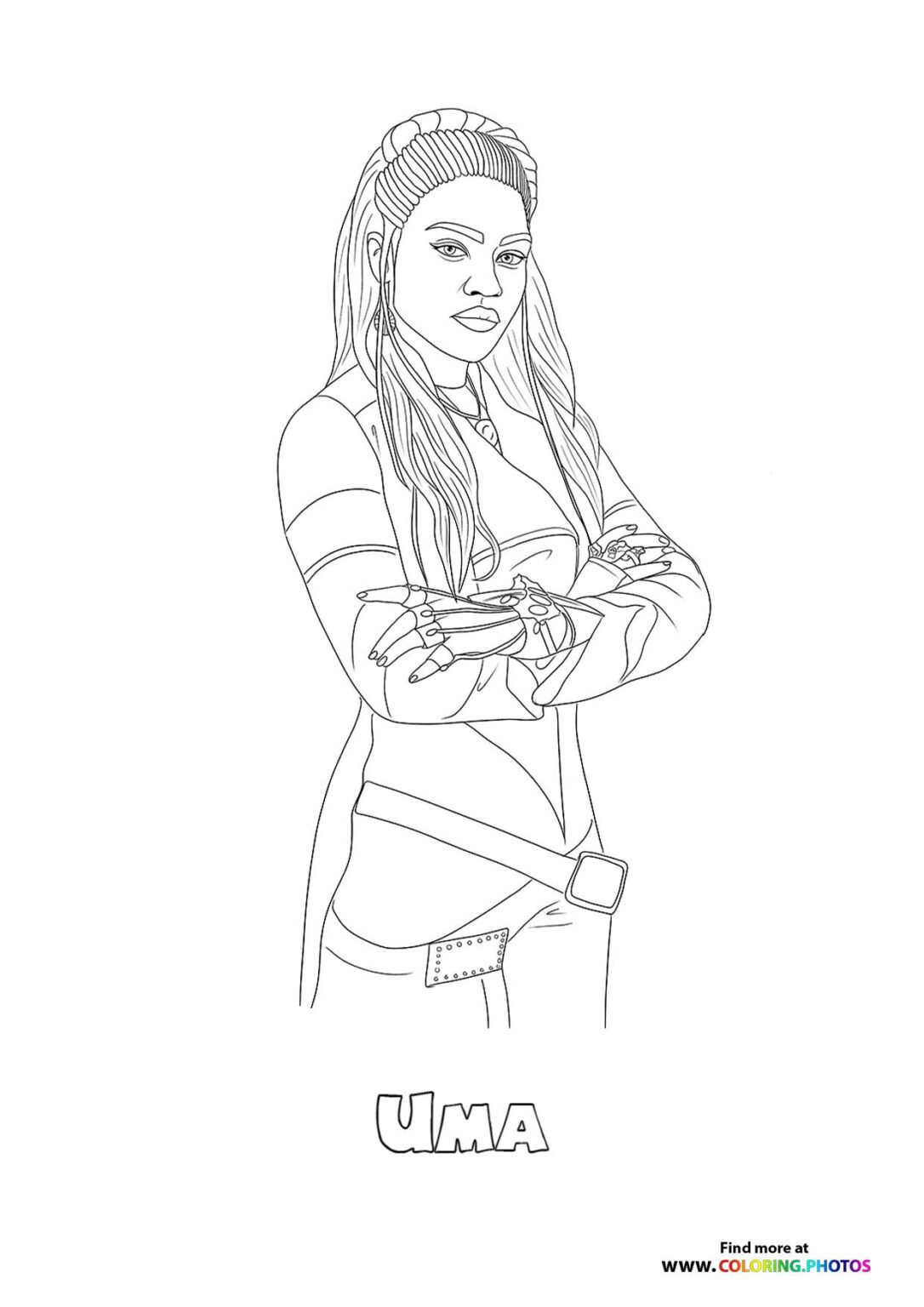 Descendants - Coloring Pages for kids