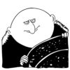 Uncle Fester from Addams Family 2 coloring page