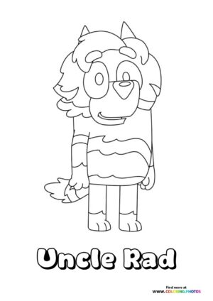 Uncle Rad from Bluey