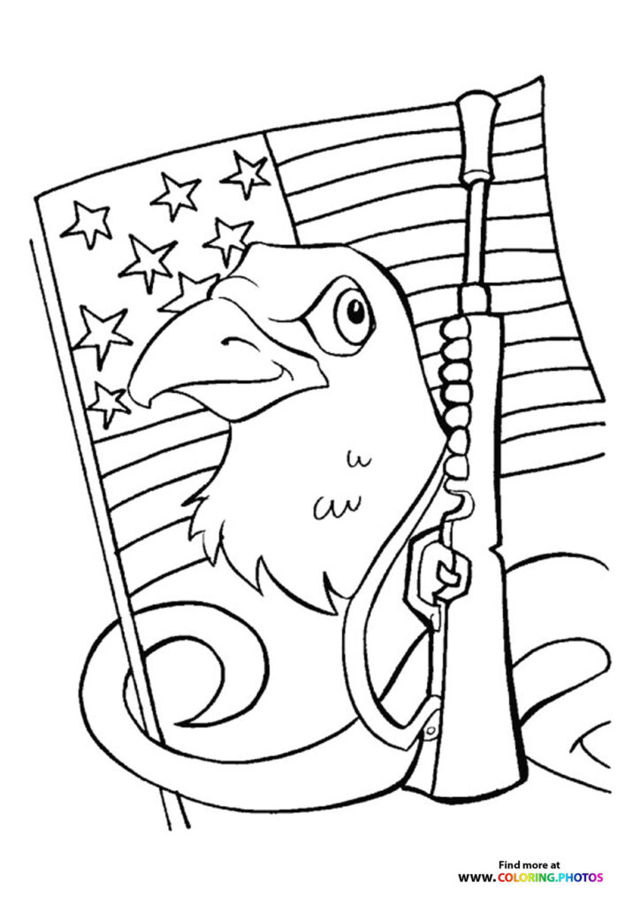 Veterans Day - Coloring Pages for kids | Free and easy print or download