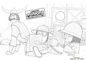 Viking is a target Minions & Monsters