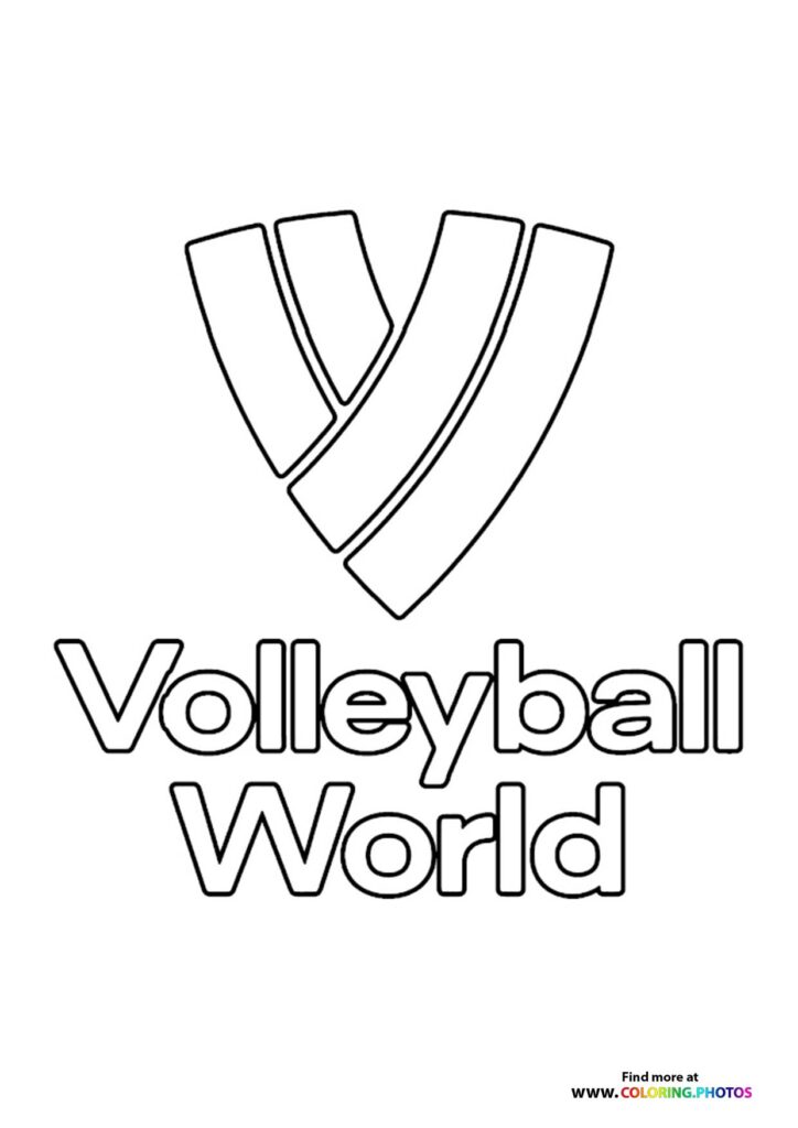 Volleyball World Logo