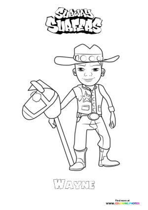 Wayne from Subway Surfers