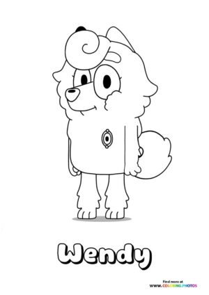 Wendy from Bluey
