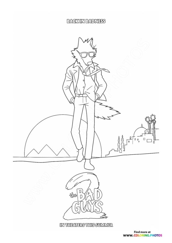 Wolf poster The Bad Guys 2