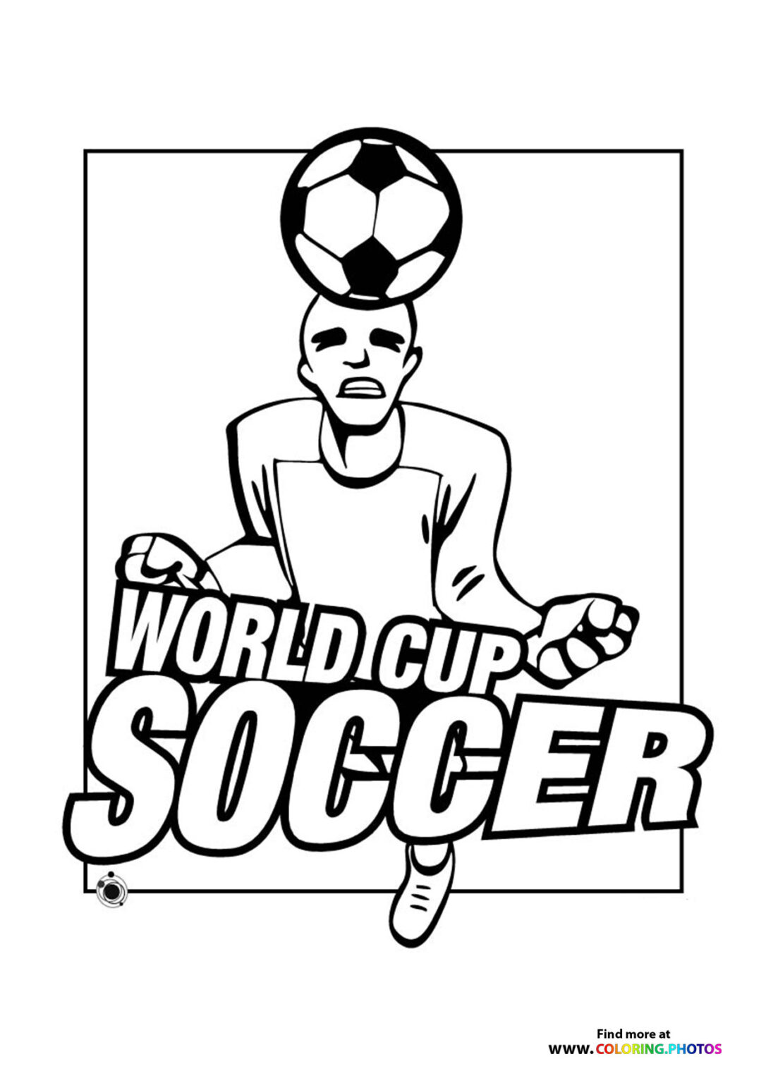 World cup soccer - Coloring Pages for kids