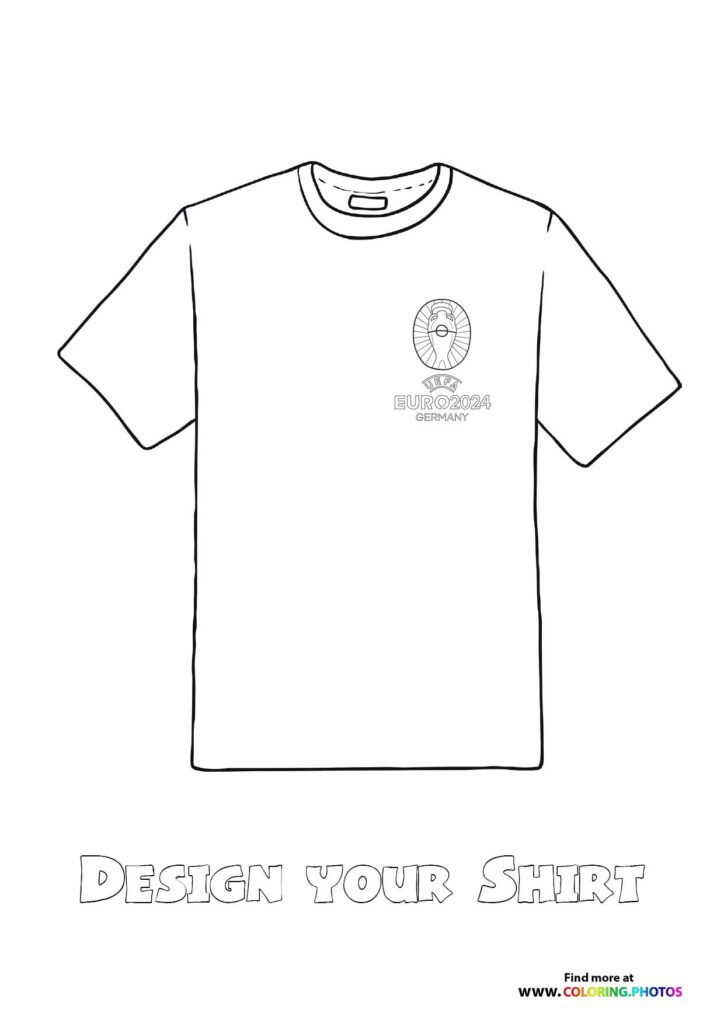 EURO 2024 Germany Shirt Design