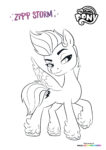 My Little Pony - A New Generation coloring pages for kids | Print for free