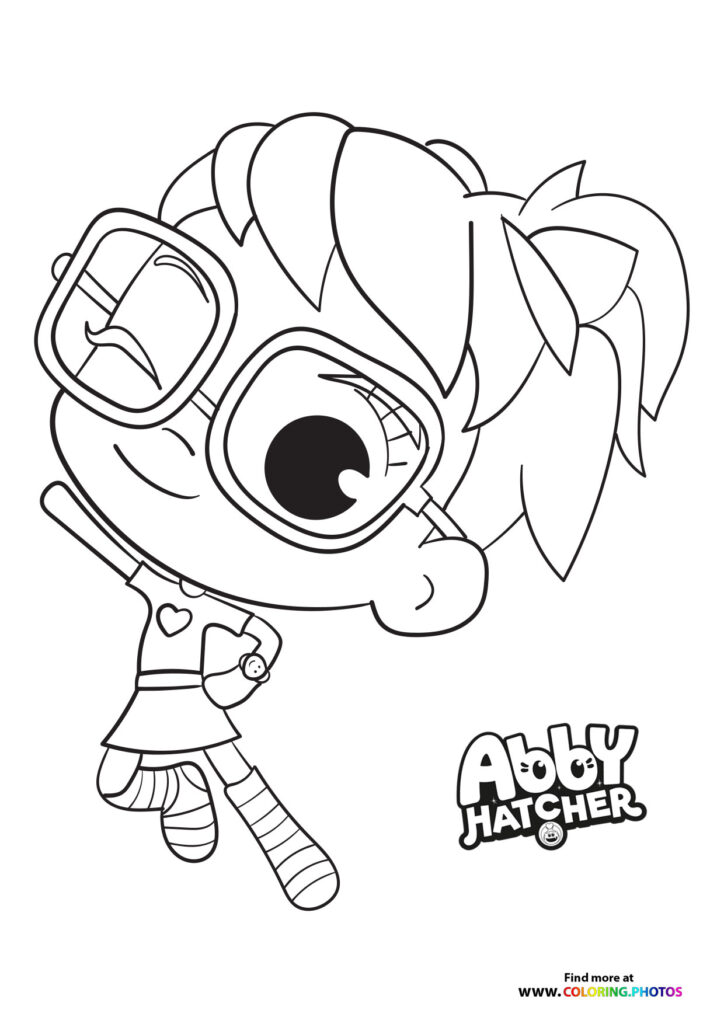Abby Hatcher coloring pages | Free printable coloring sheets for kids