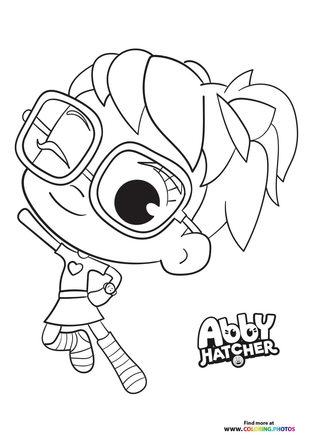 Abby Hatcher Coloring Book Coloring Pages
