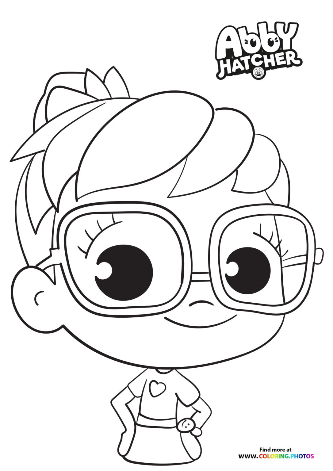 Abby Hatcher Coloring Book Coloring Pages
