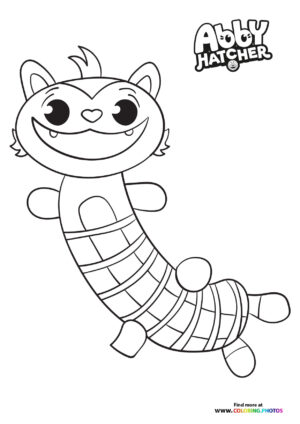 Mo from Abby Hatcher coloring page