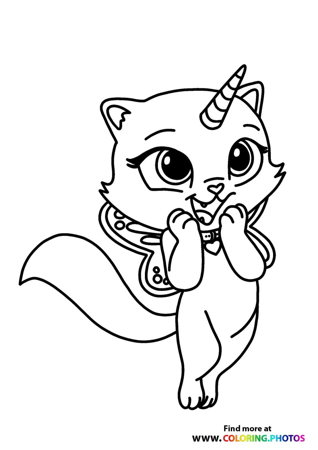 unicorn-cat-pages-coloring-pages